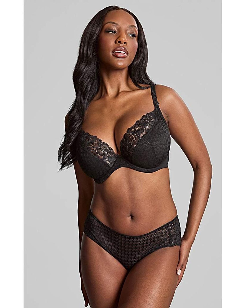 Panache Black Envy Plunge Bra