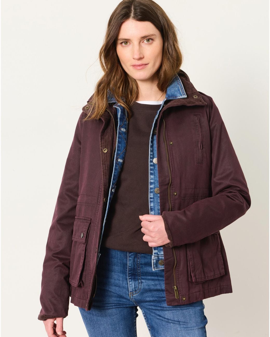 FatFace Brown Sussex Jacket
