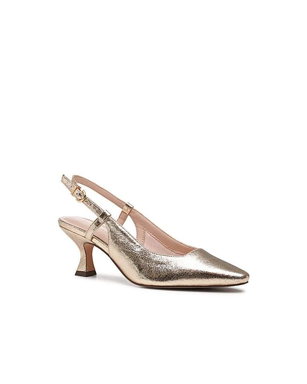 Paradox London White Fervora Wide Fit Shoes