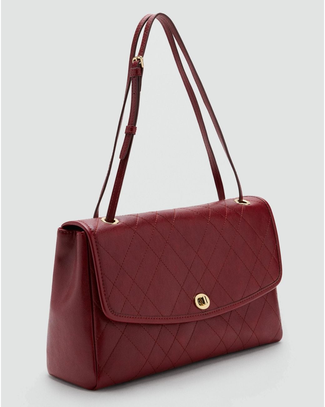 Mango Purple Shoulder Bag Charlie