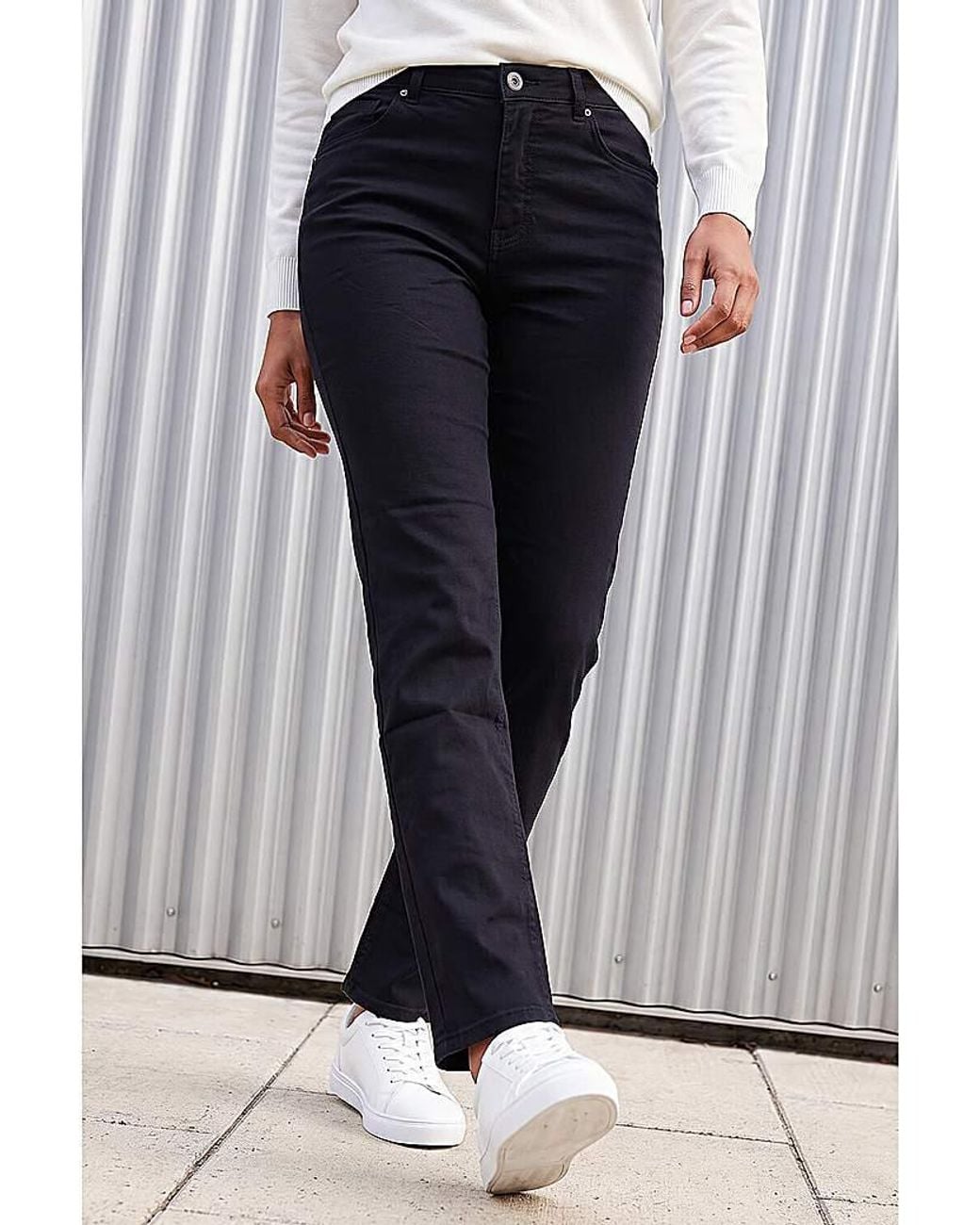 Roman Black Roman Slim Leg Stretch Jeans