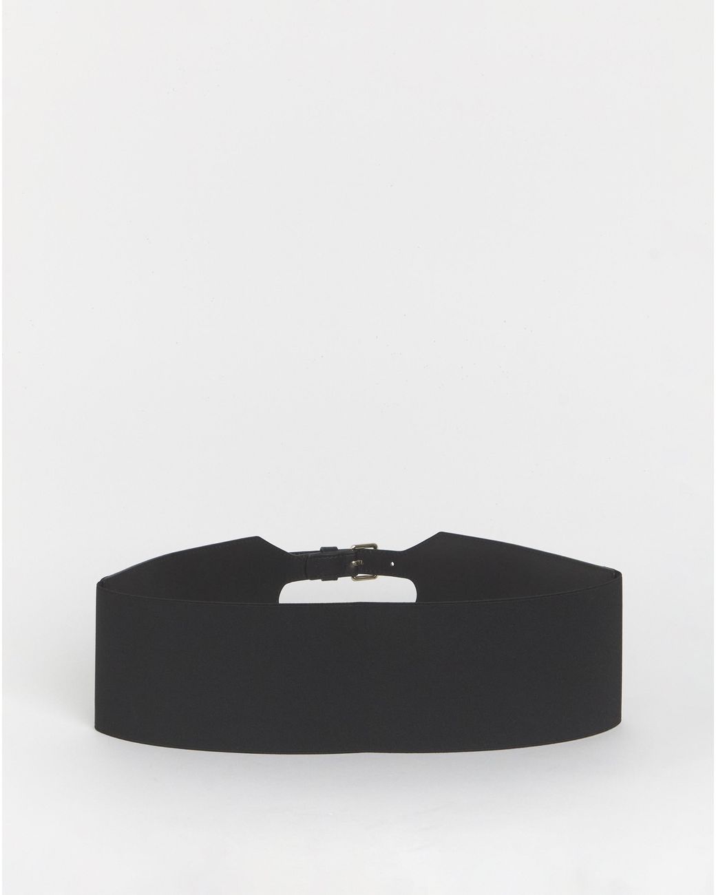 JD Williams Blue Double Buckle Corset Waist Belt