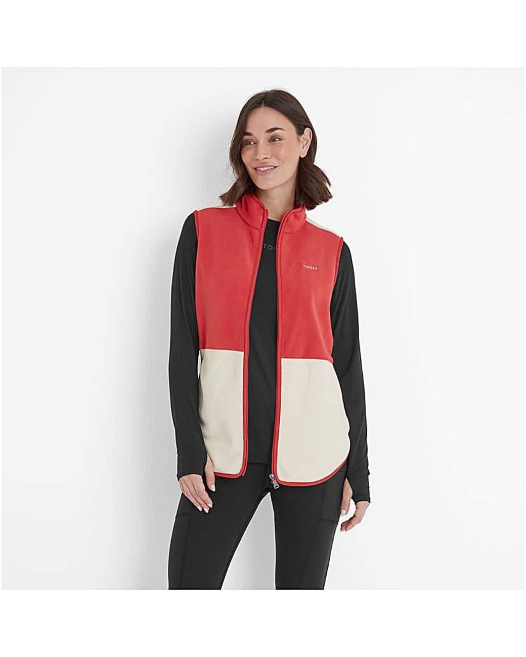 TOG24 Red Tog24 Fordley Gilet Fleece