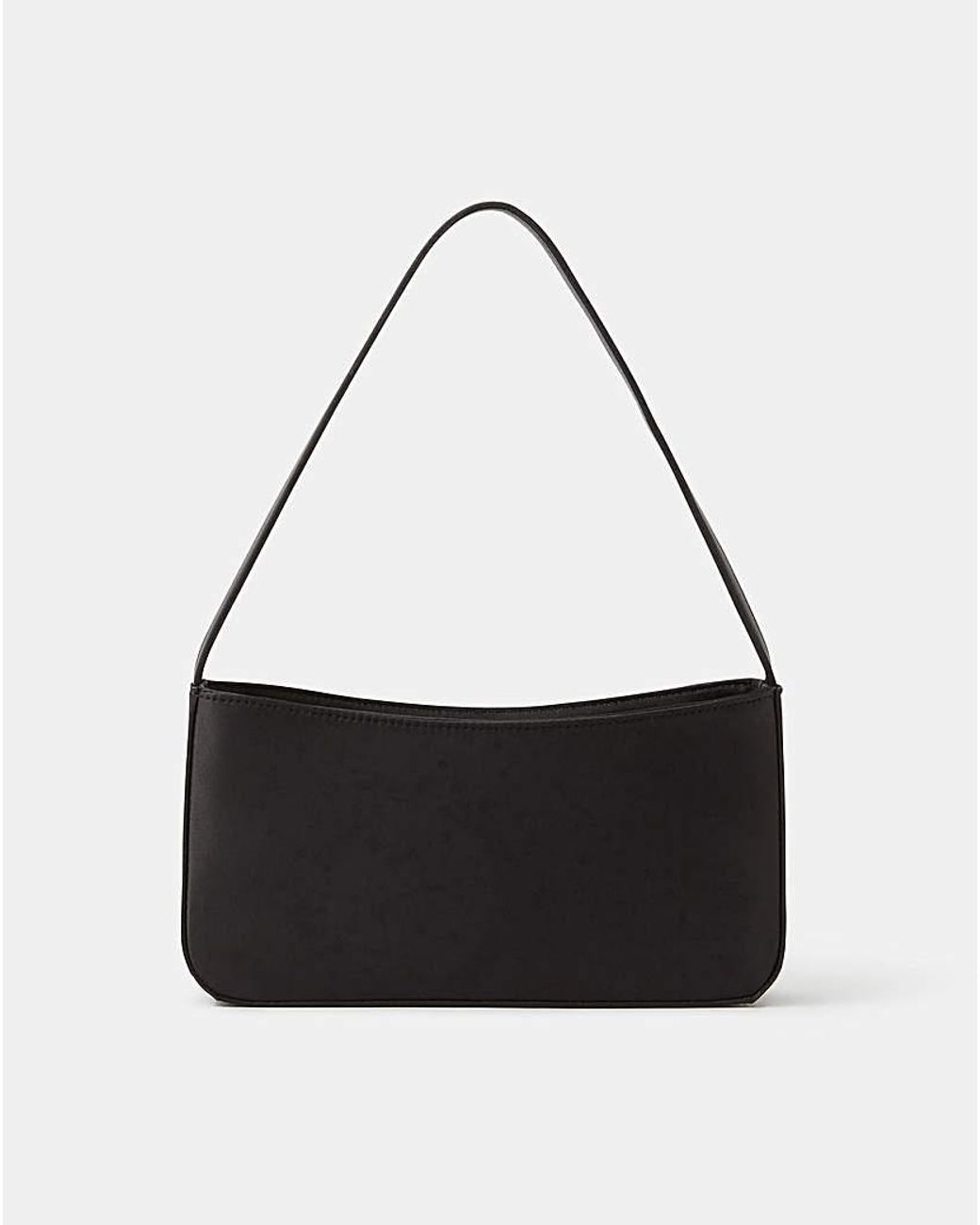 Accessorize White Satin Shoulder Bag