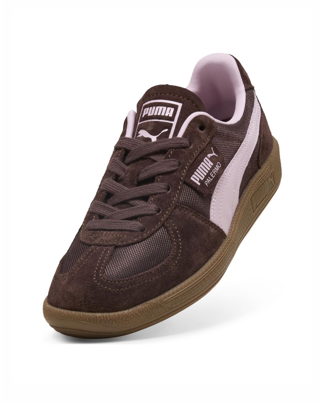 PUMA Brown Palermo Vintage Sneakers