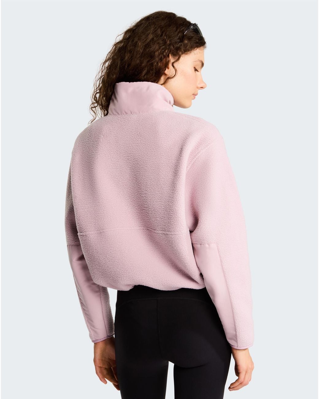 The North Face Pink Yumiori 1/2 Zip Jacket