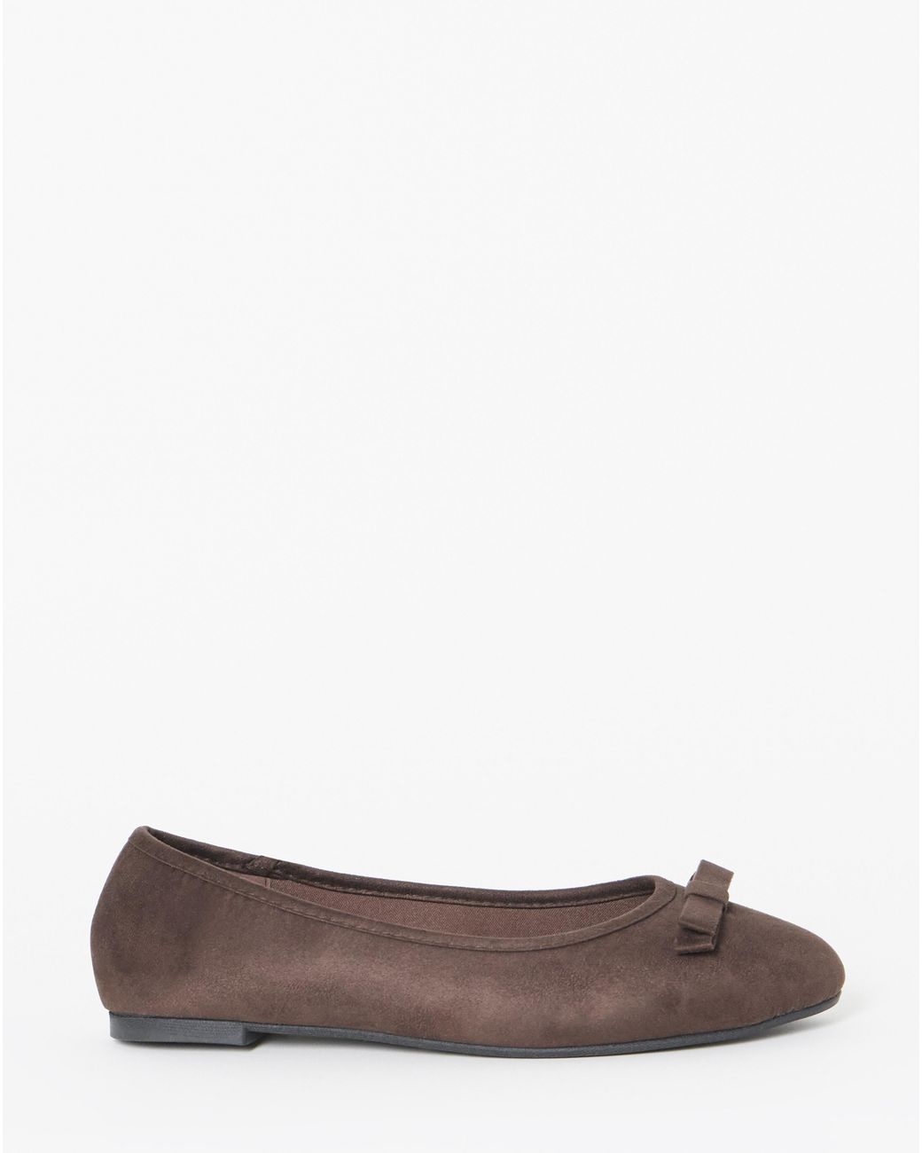 Simply Be Natural Classic Ballerina Bow Shoe Extra Wide