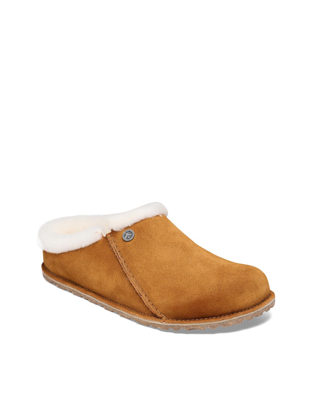Birkenstock Brown Zermatt Suede Leather Mule