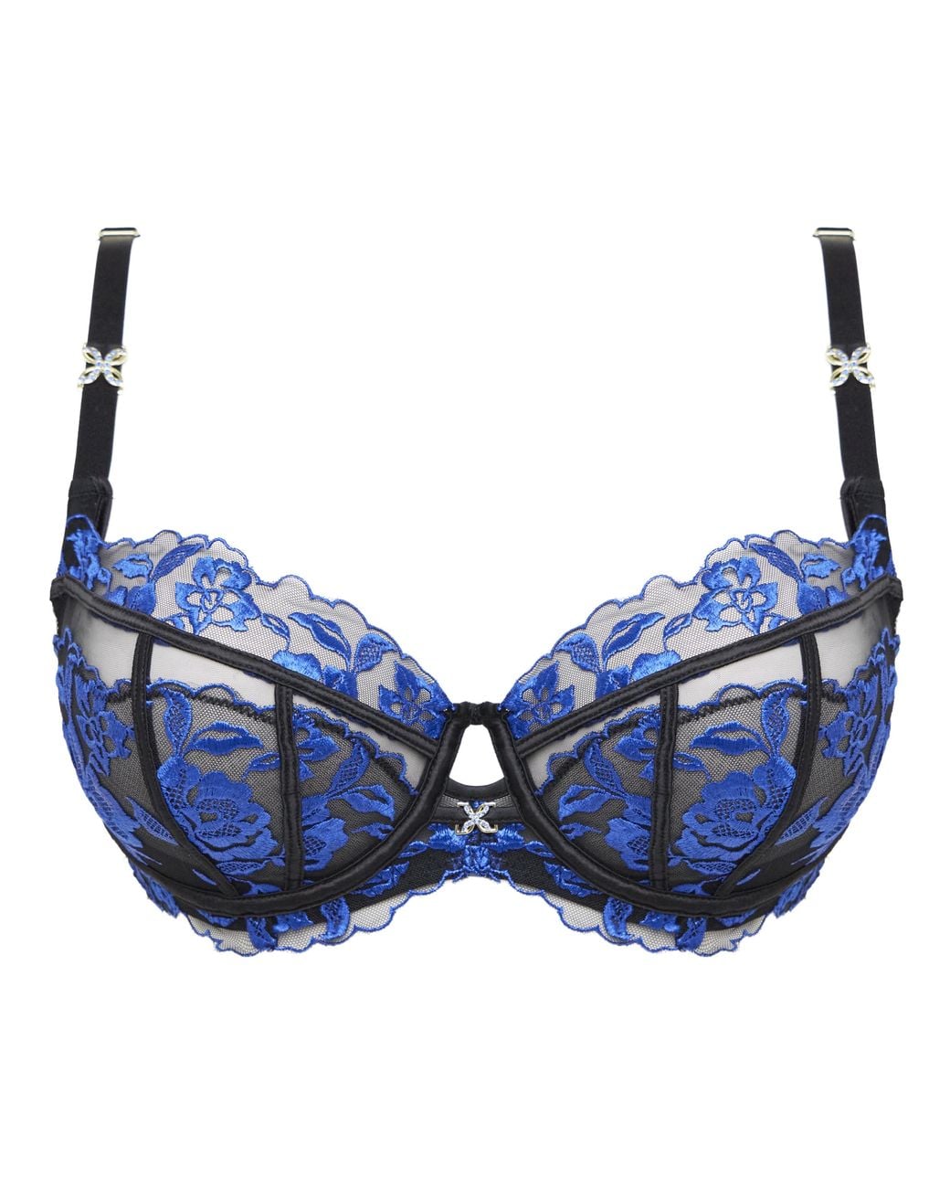 Ann Summers Blue Endless Balcony Bra