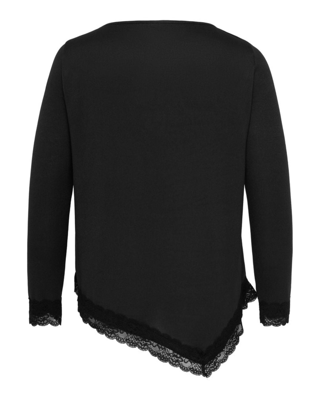 ONLY Black Assymetric Lace Top