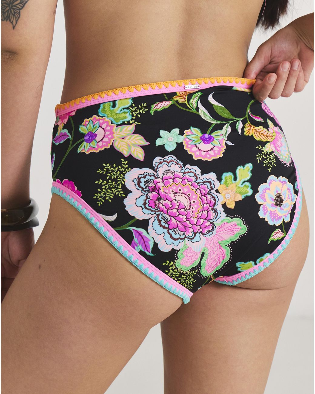Figleaves Multicolor High Waist Bikini Brief