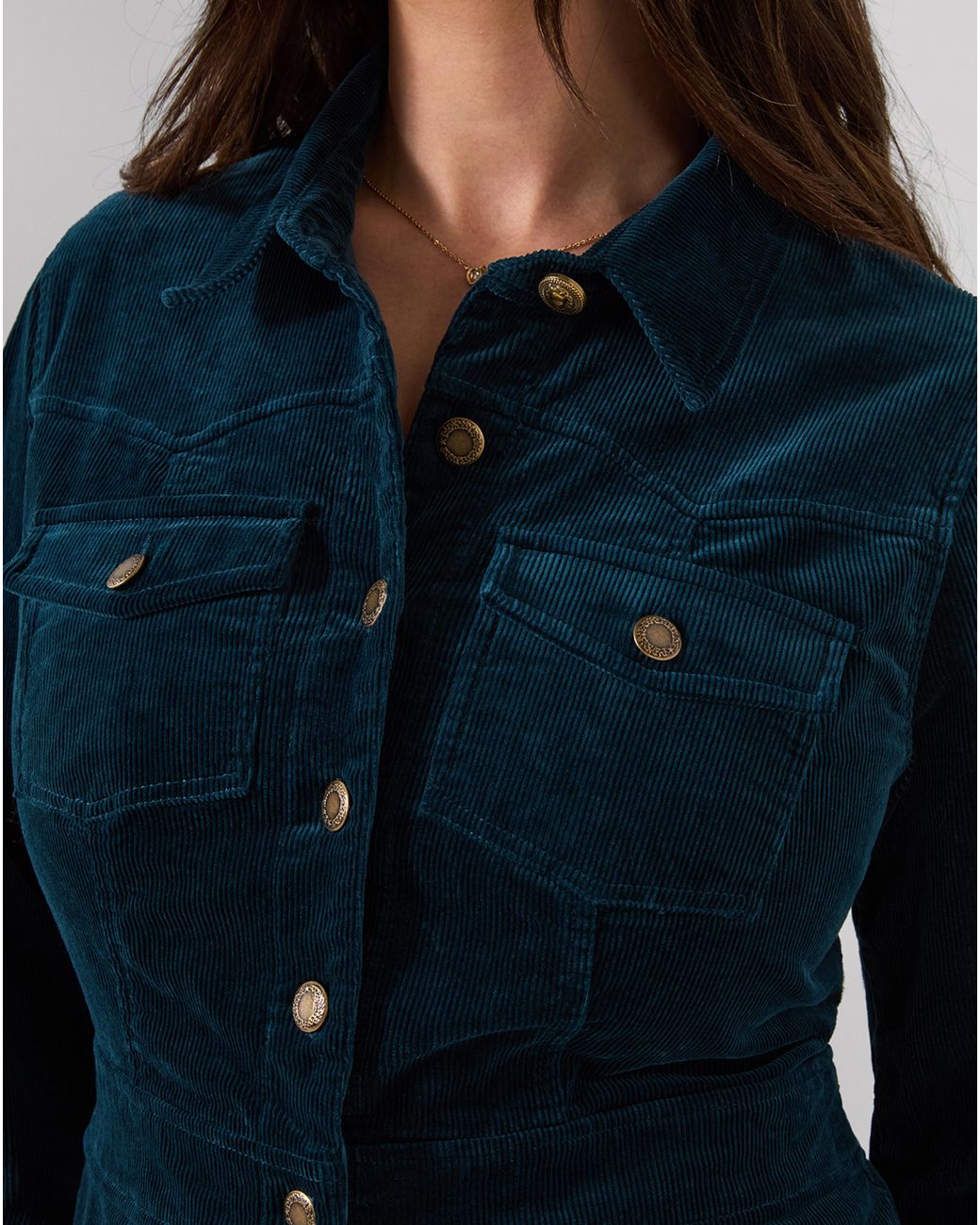 Joe Browns Blue Cord Dress