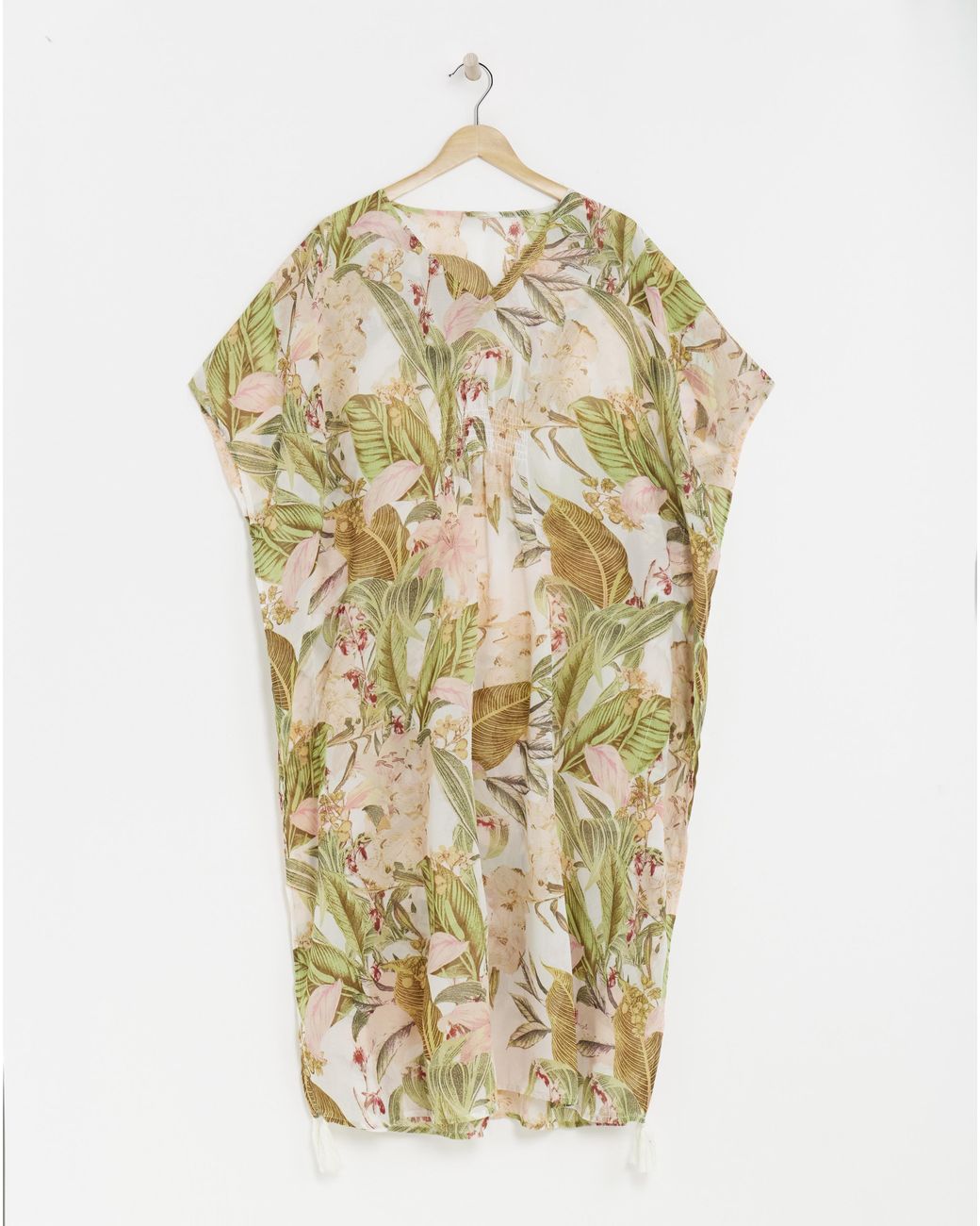 MAGISCULPT Metallic Maxi Beach Kaftan