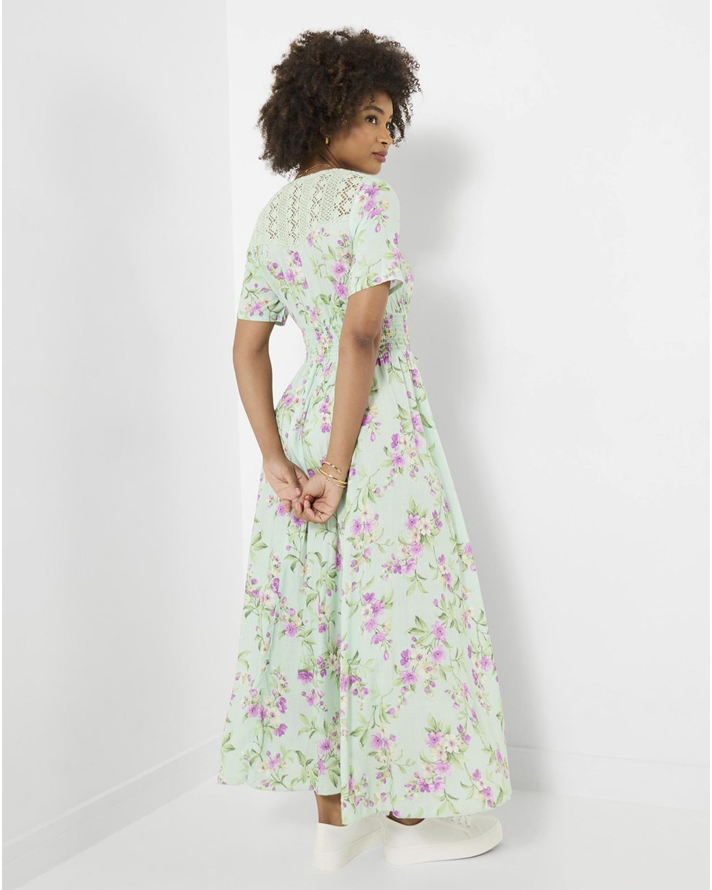 Joe Browns Green Summer Blossoms Maxi Dress