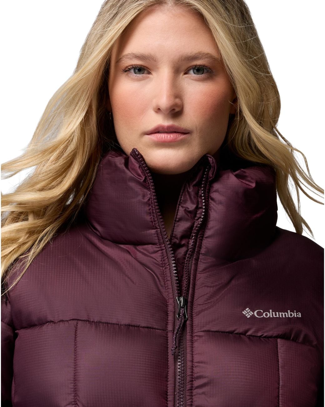 Columbia Purple Columbia Puffect Iii Full Zip Jacket