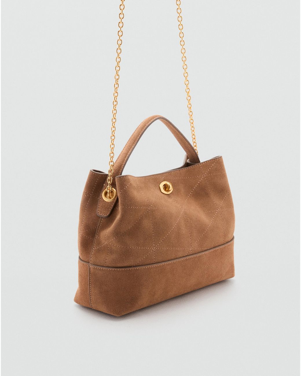 Mango Brown Bucket Bag