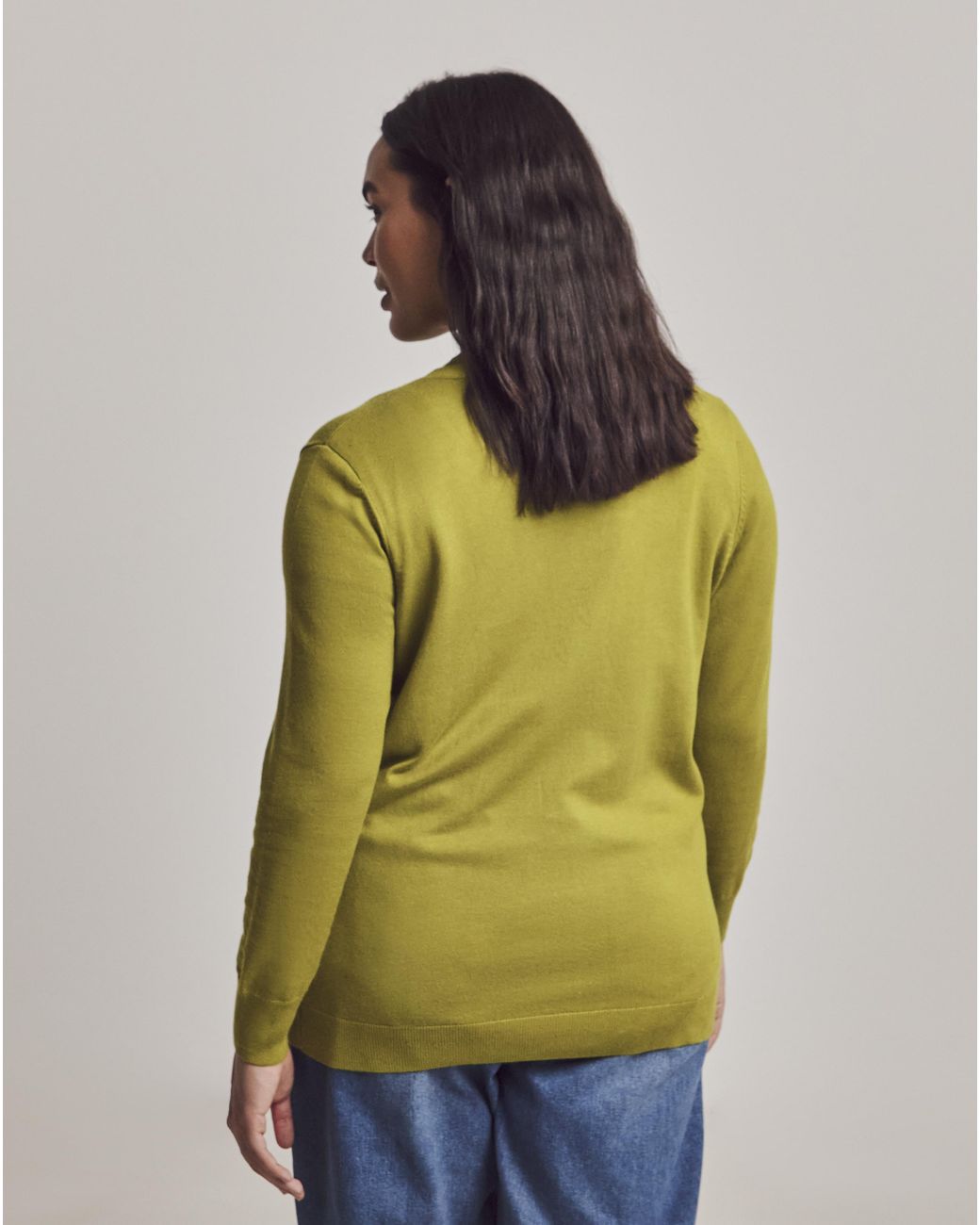 Julipa Green Cardigan Jumper Set
