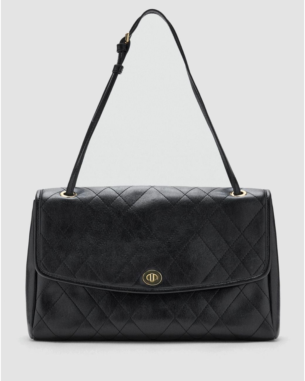 Mango Black Shoulder Bag Charlie