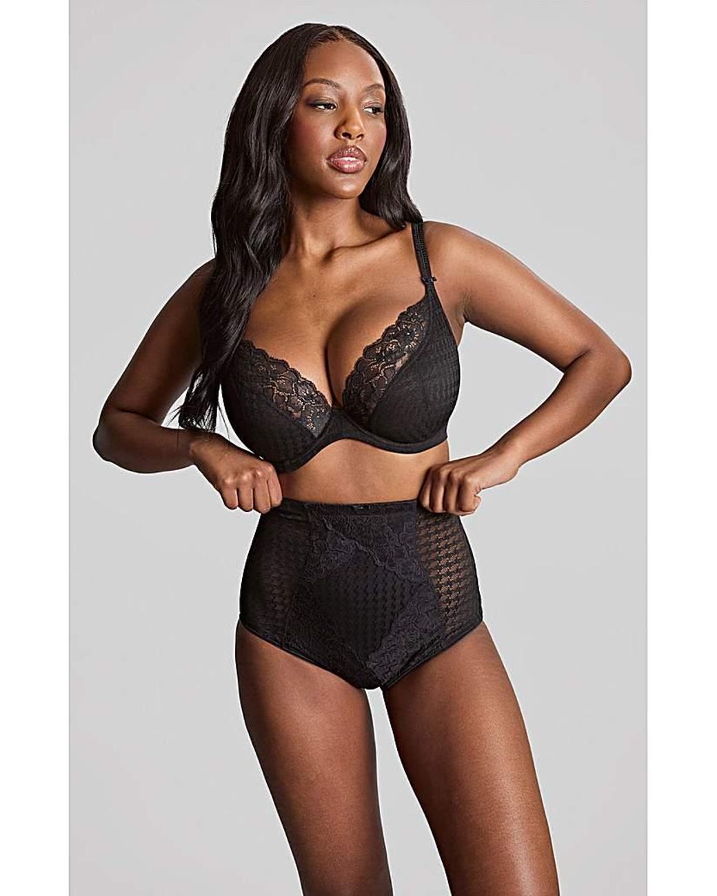 Panache Black Envy Plunge Bra