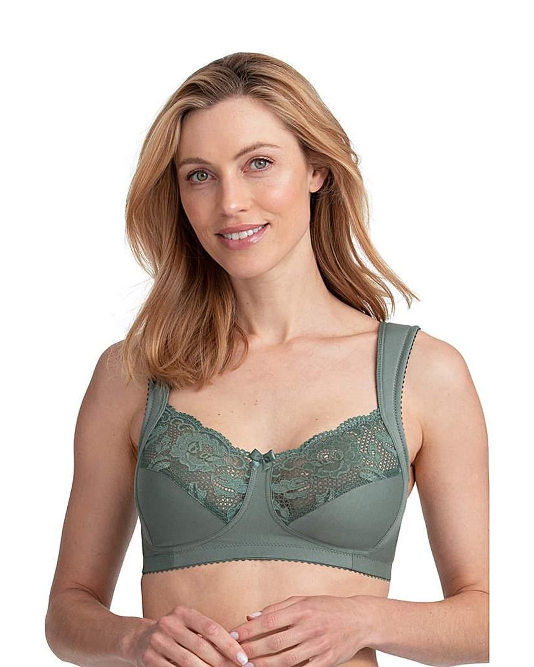 Miss Mary Of Sweden Green Miss Mary Lovely Lace Bra