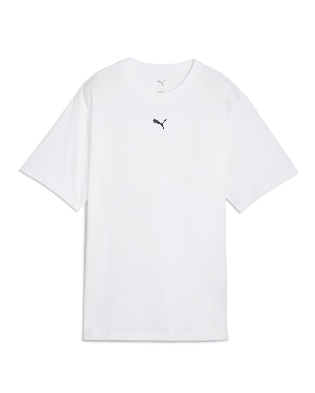 PUMA White Essential Relaxed T-Shirt