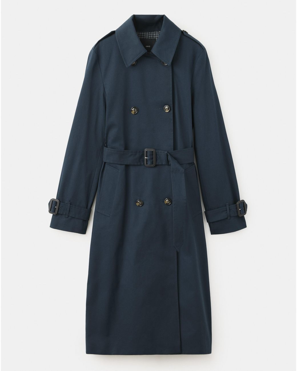 Mango Blue Trenchcoat Polaris