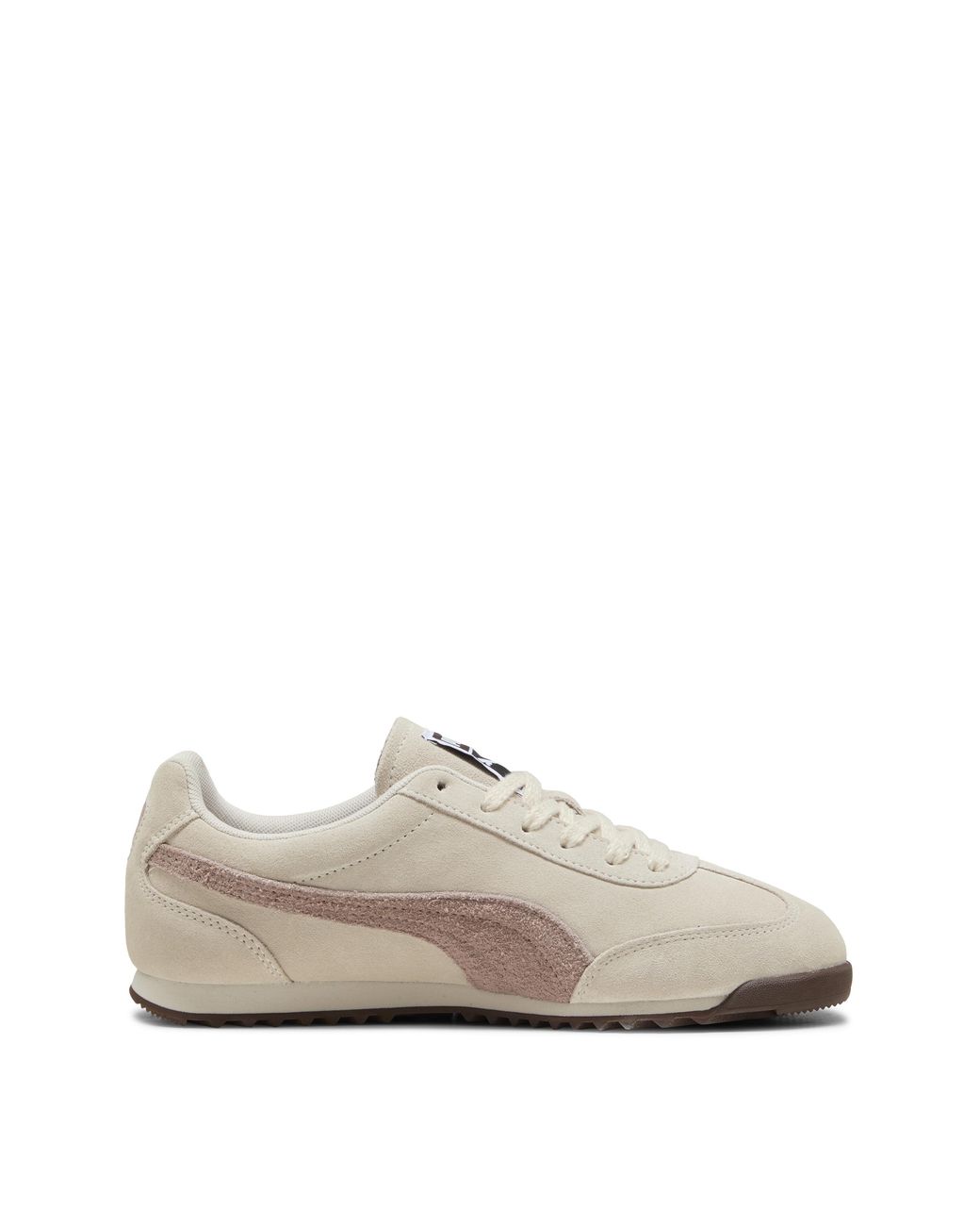 PUMA White Arizona Suede Trainers