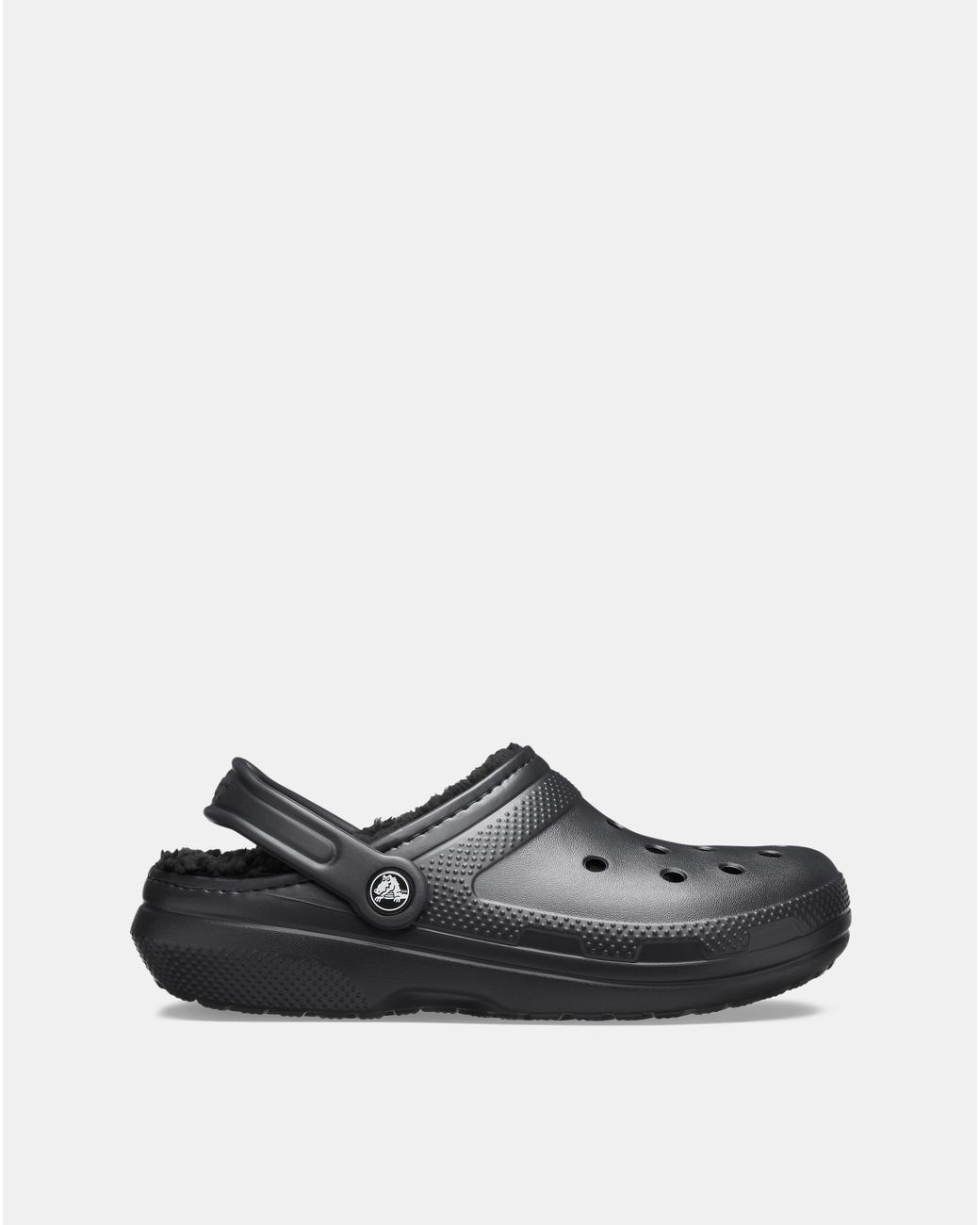CROCSTM White Fleece Lined Classic Clog
