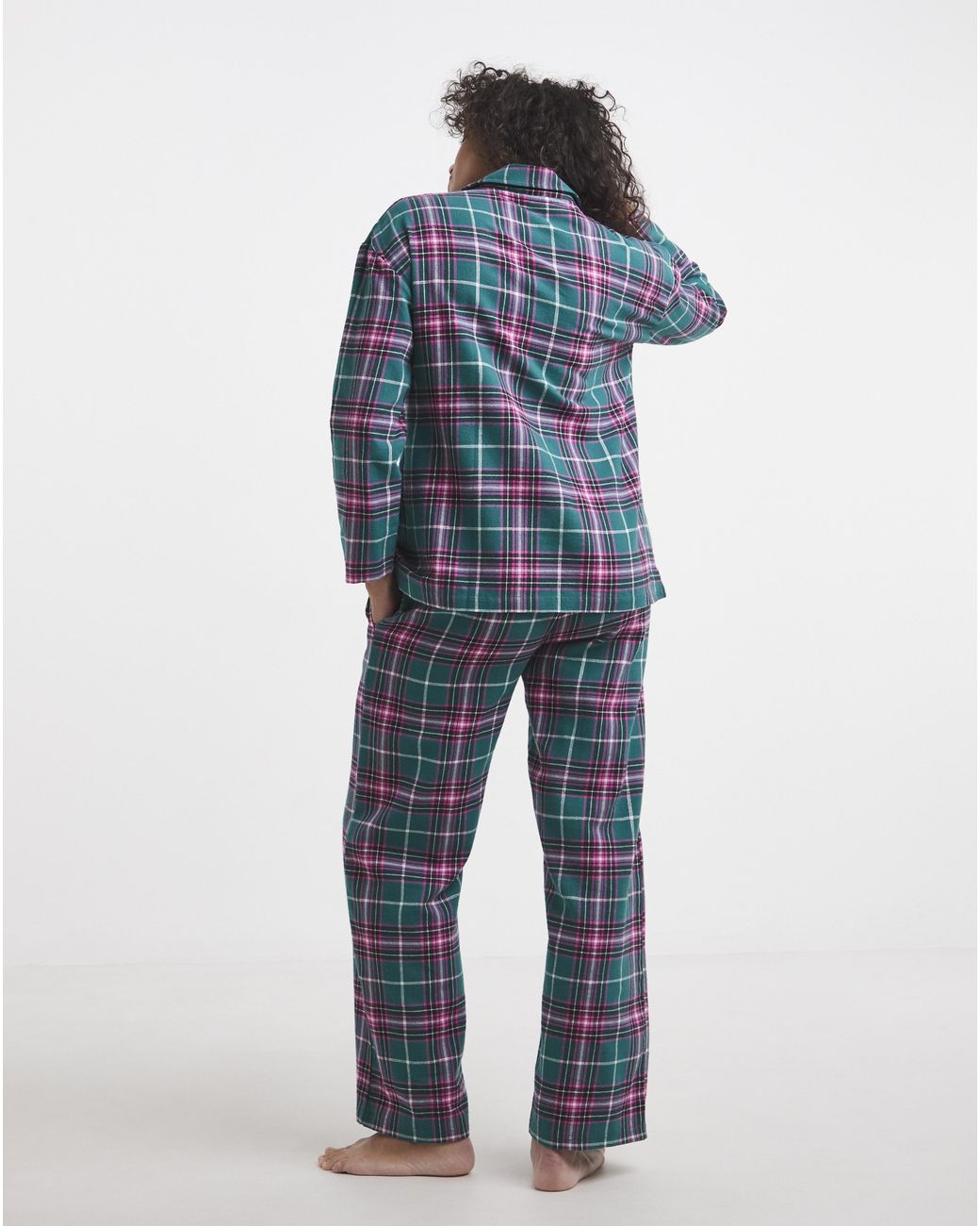 Pretty Secrets Blue Button Up Pj Set