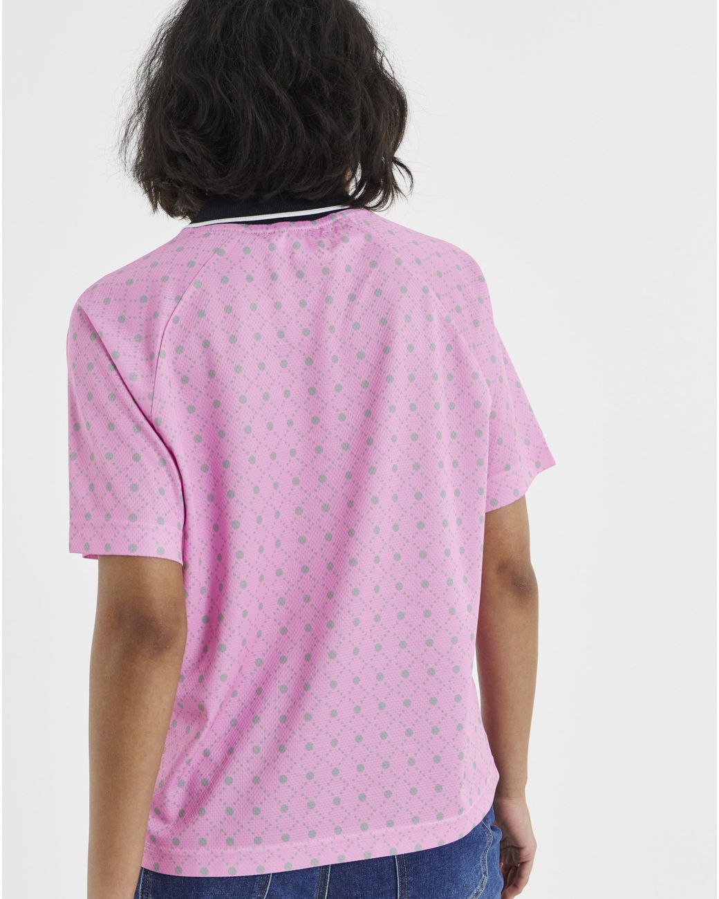 Simply Be Pink England Polo T-Shirt