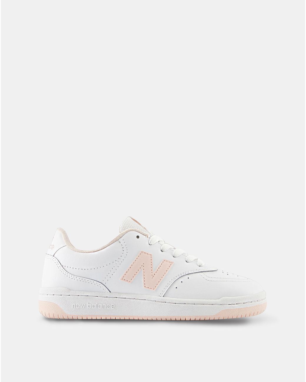 New Balance White Bb80 Trainers
