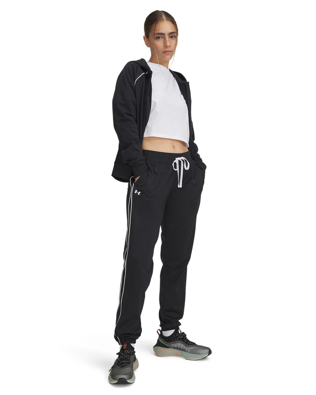 Under Armour Blue Rival Tricot Tracksuit