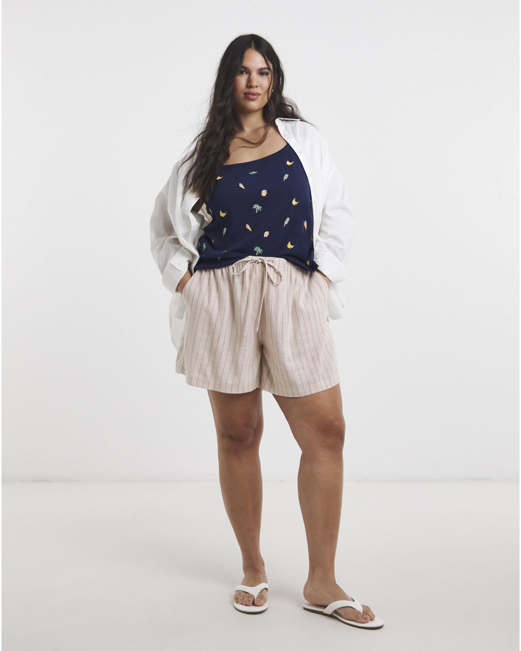Simply Be Blue Holiday Embroidered Vest