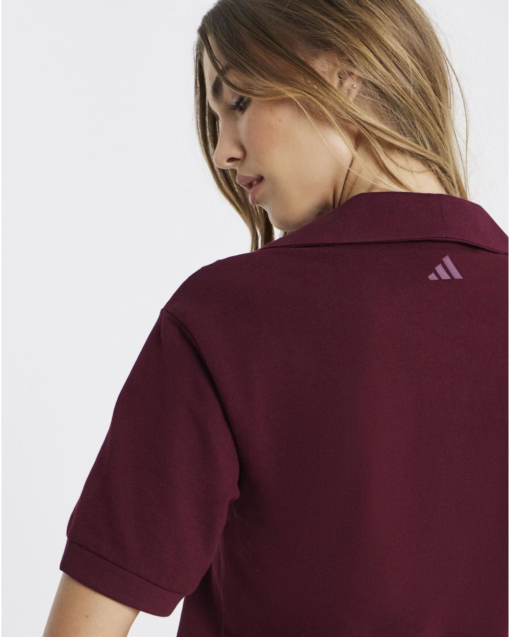 Adidas Purple Polo