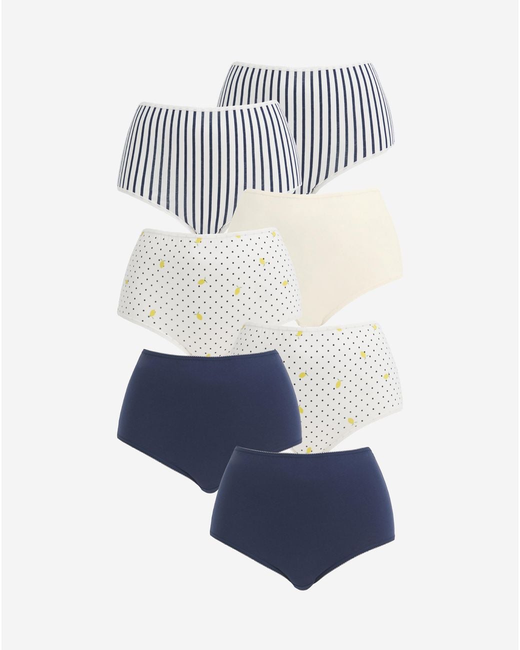 Pretty Secrets Multicolor 7 Pack Full Fit Brief