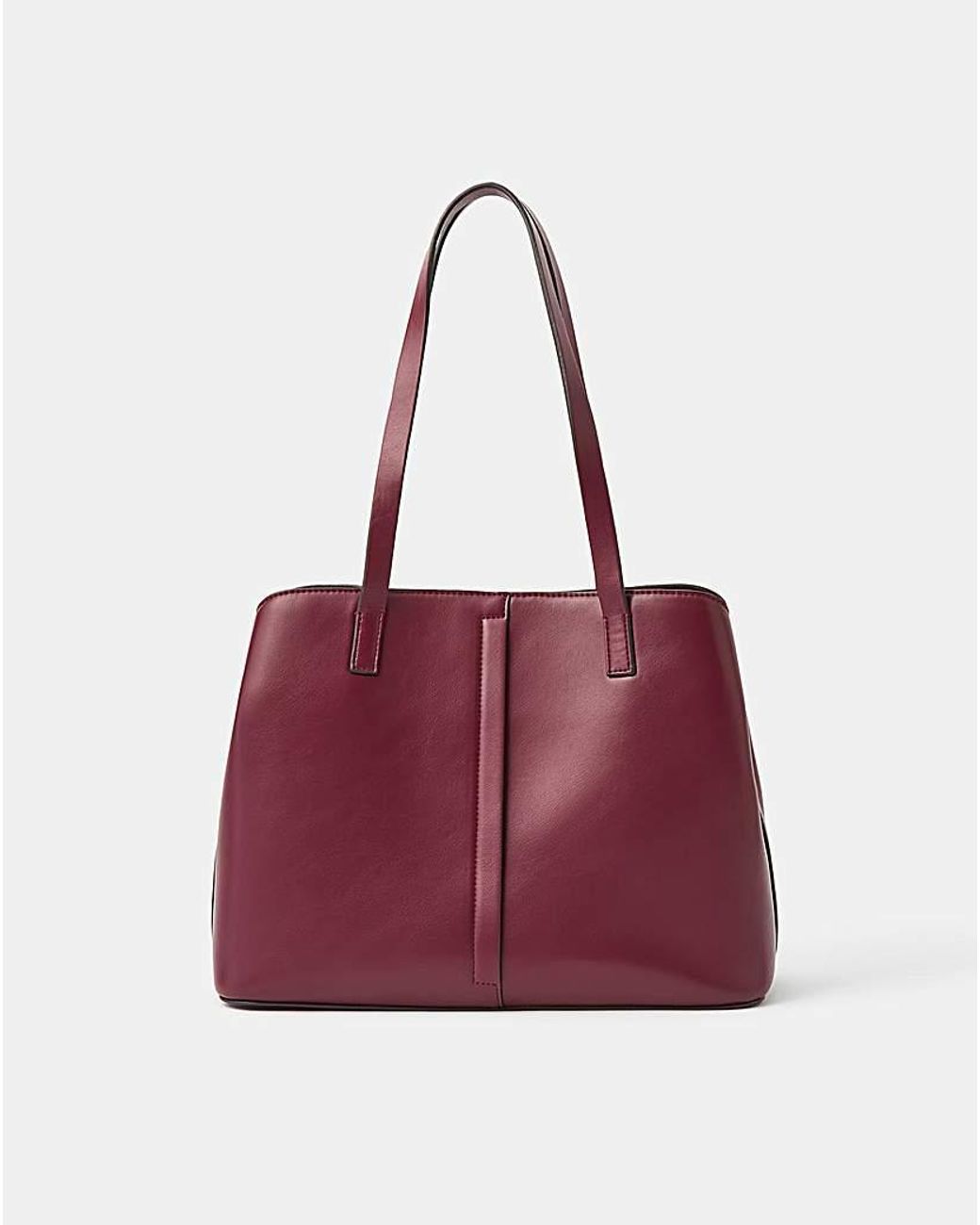 Accessorize Purple Webbing Strap Shoulder Bag