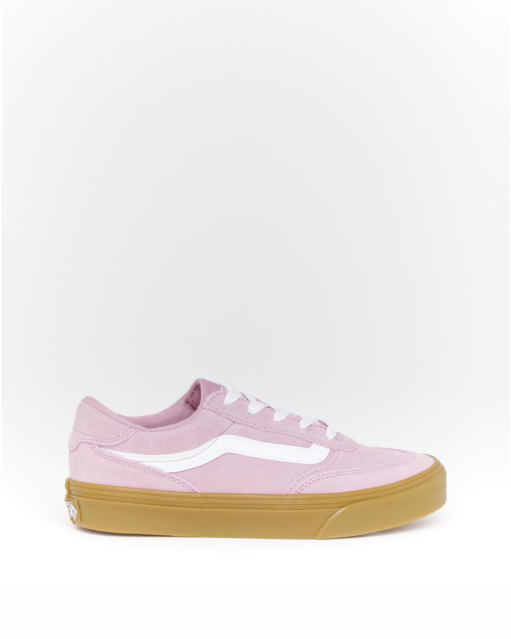 Vans White Brooklyn Suede Trainers