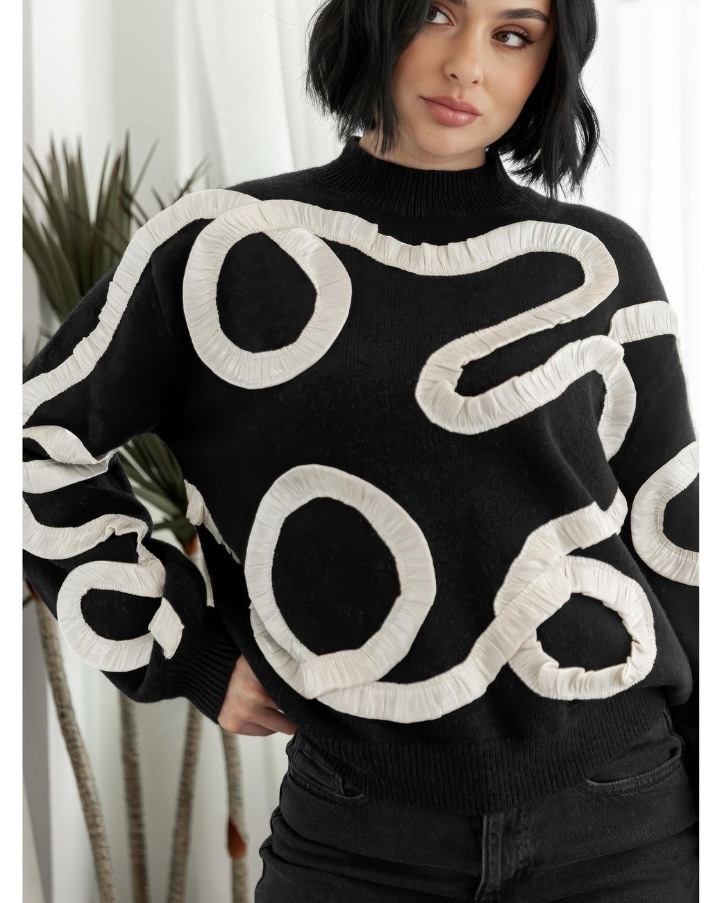 Lovedrobe Black Jumper