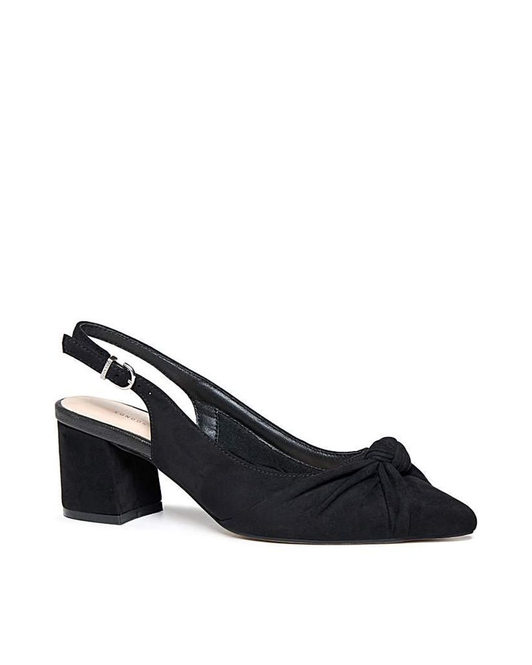 Paradox London Blue Ilene Slingback Shoe