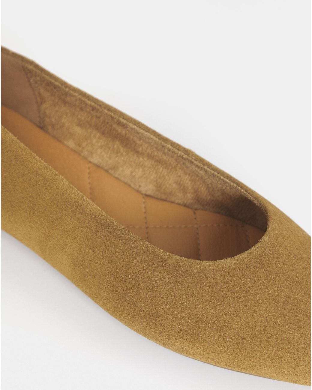 JD Williams Blue Classic Suede Ballerinas Ex Wide