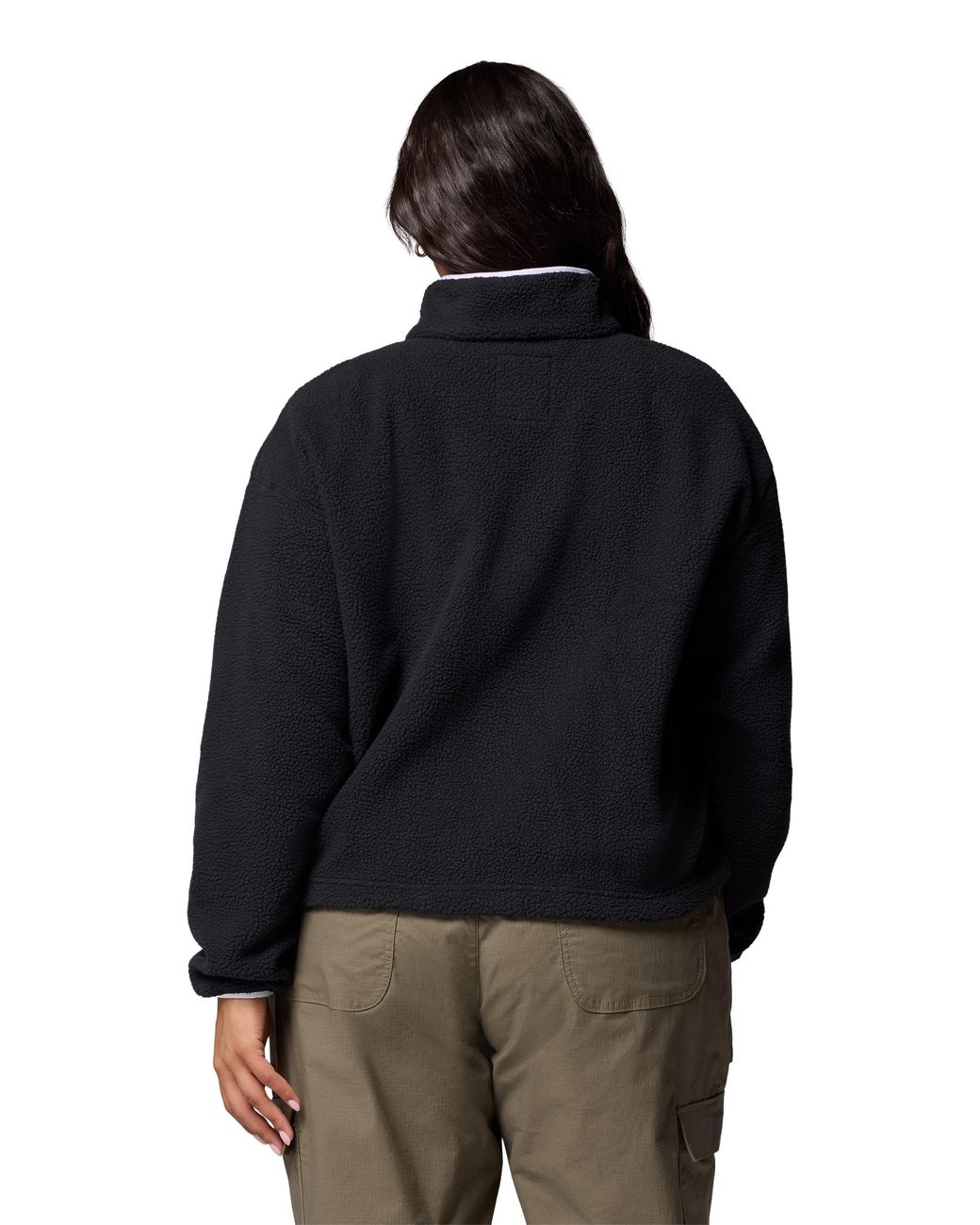 Columbia Black Columbia Helvetia Ii Cropped Fleece