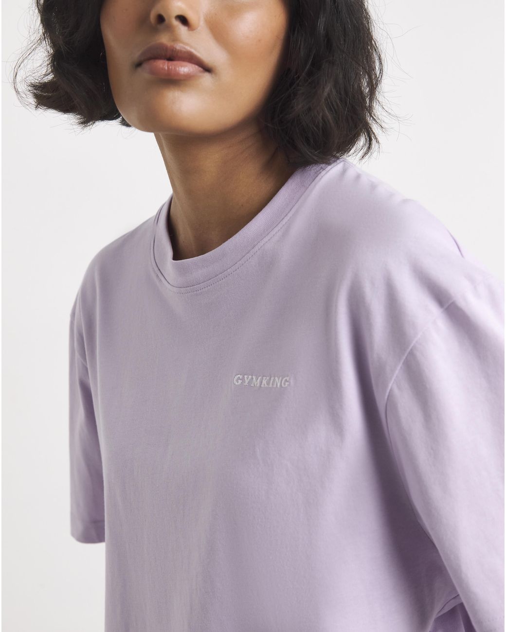 Gym King Purple 365 Boyfriend T-Shirt