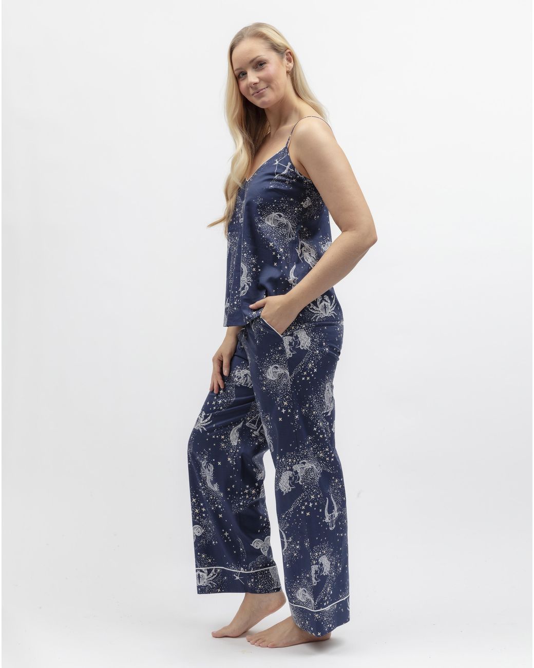 Cyberjammies Blue Celestial Cami Pyjama Set