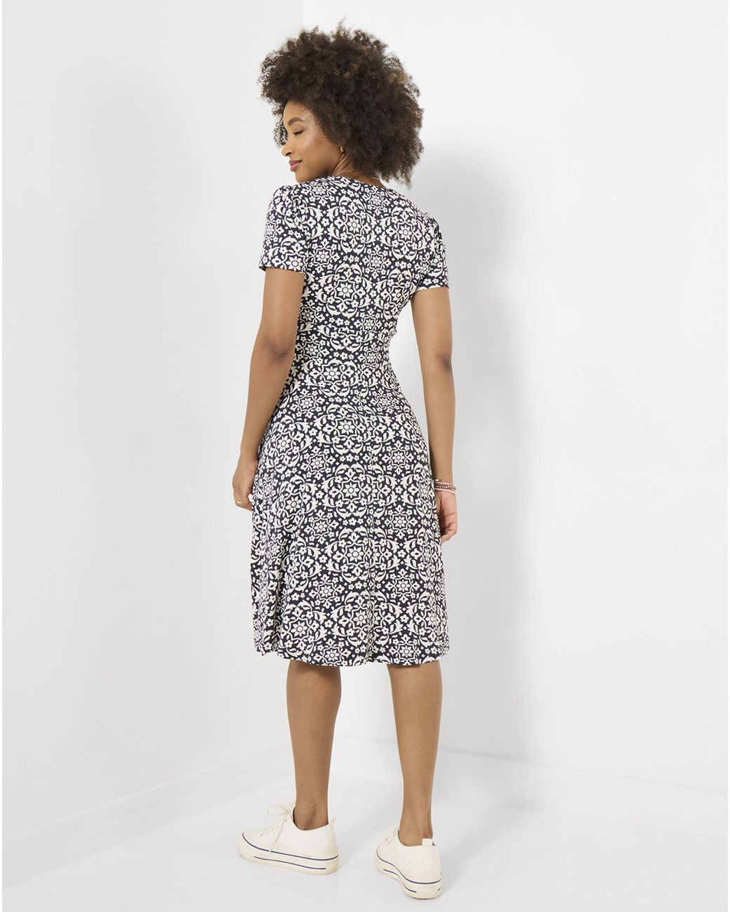 Joe Browns White Spring Floral Dress