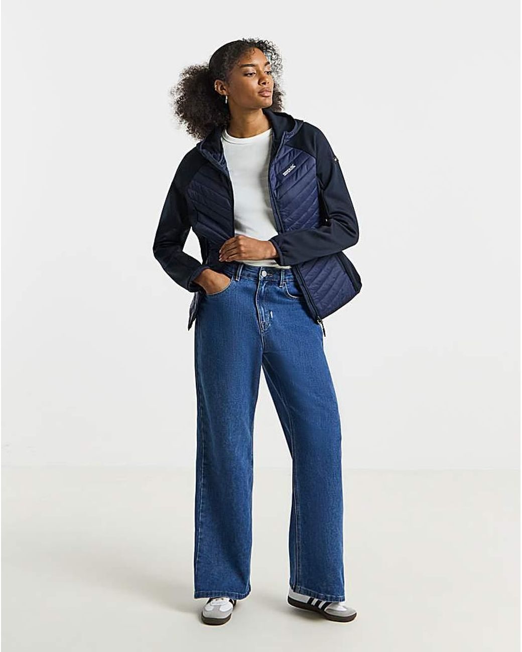 Regatta Blue Andreson Hybrid Jacket