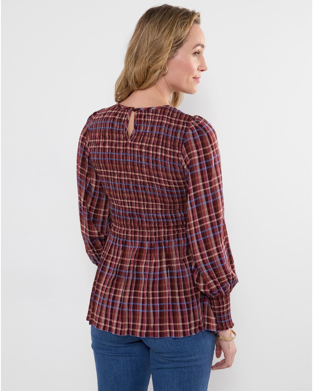 Joe Browns Multicolor Matilda Checked Blouse