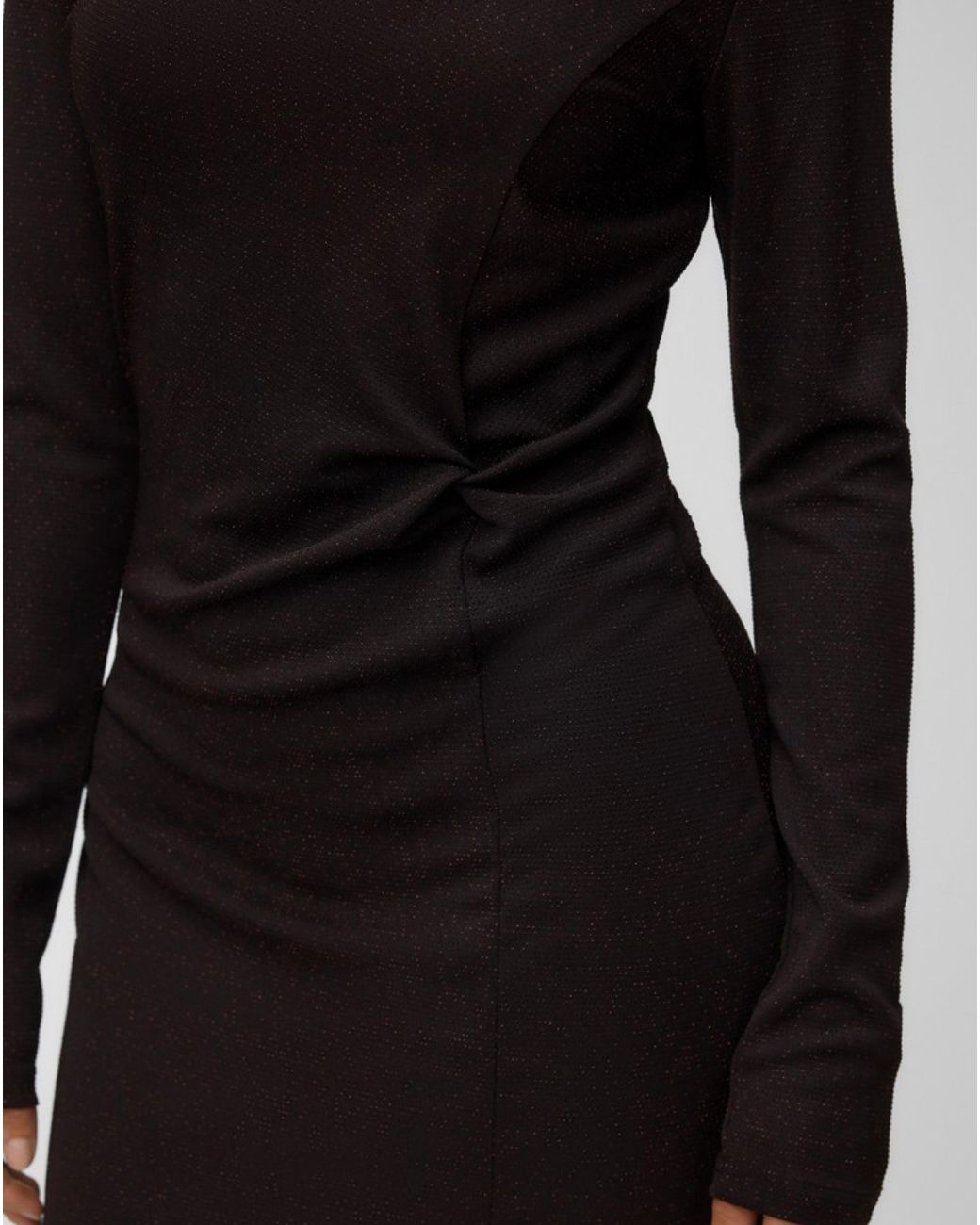 Vero Moda Black Kanva Knot Jersey Dress