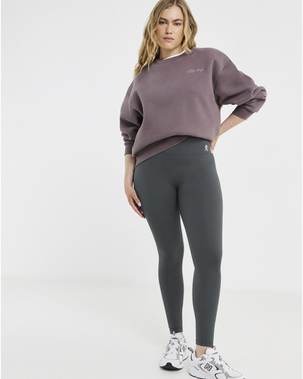 Gym King Blue 365 Scrunch Legging