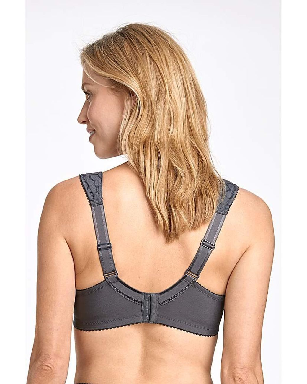 Miss Mary Of Sweden Blue Miss Mary Jacquard & Lace Bra