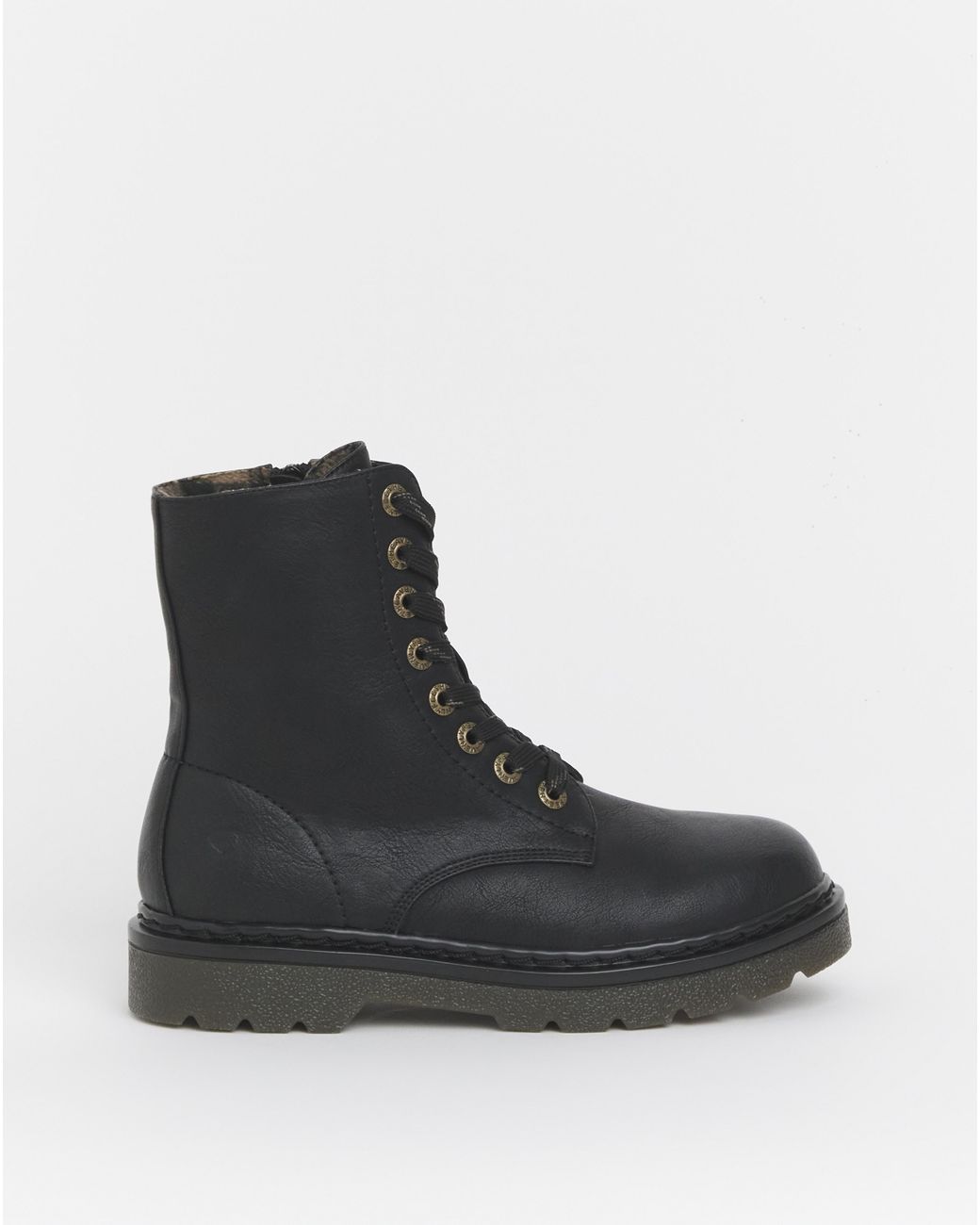 Heavenly Feet Black Justina Boot Ex Wide Fit